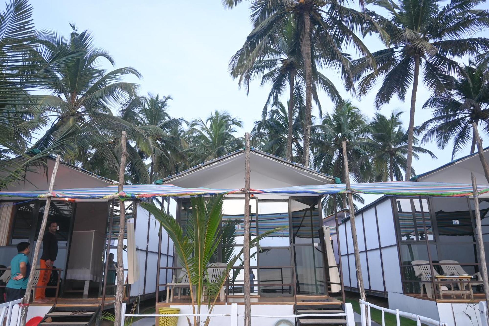 Kashinath Beach Huts อากอนดา ภายนอก รูปภาพ