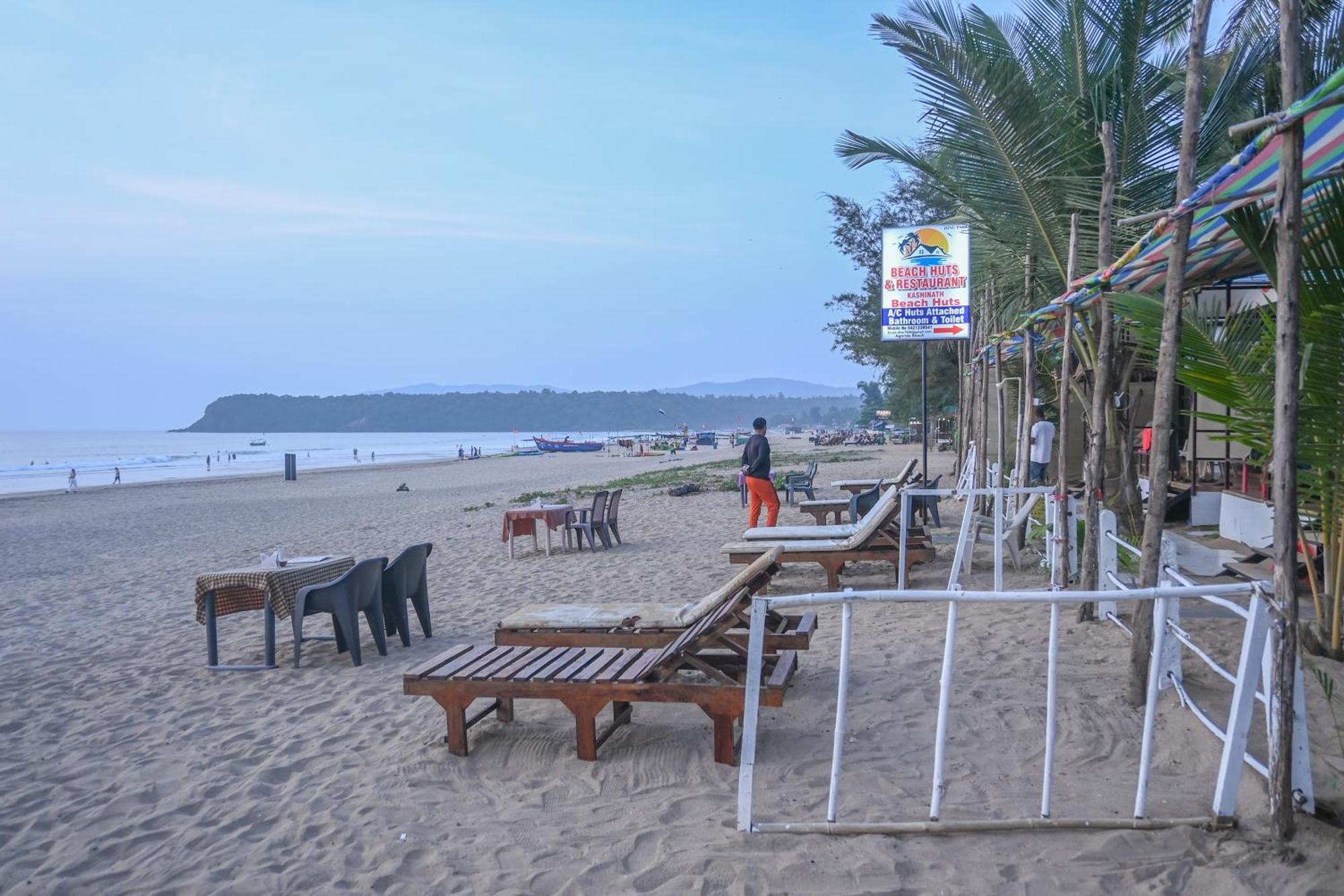 Kashinath Beach Huts อากอนดา ภายนอก รูปภาพ