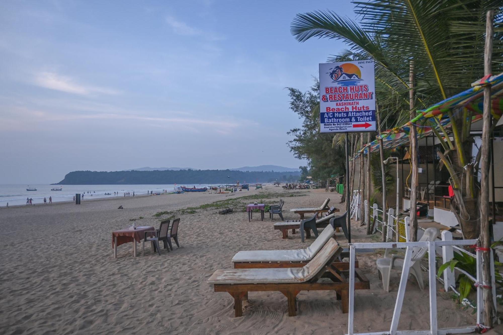 Kashinath Beach Huts อากอนดา ภายนอก รูปภาพ